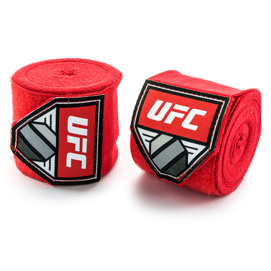 UFC Contender Hand Wraps 4.5m Red - The Fight Club