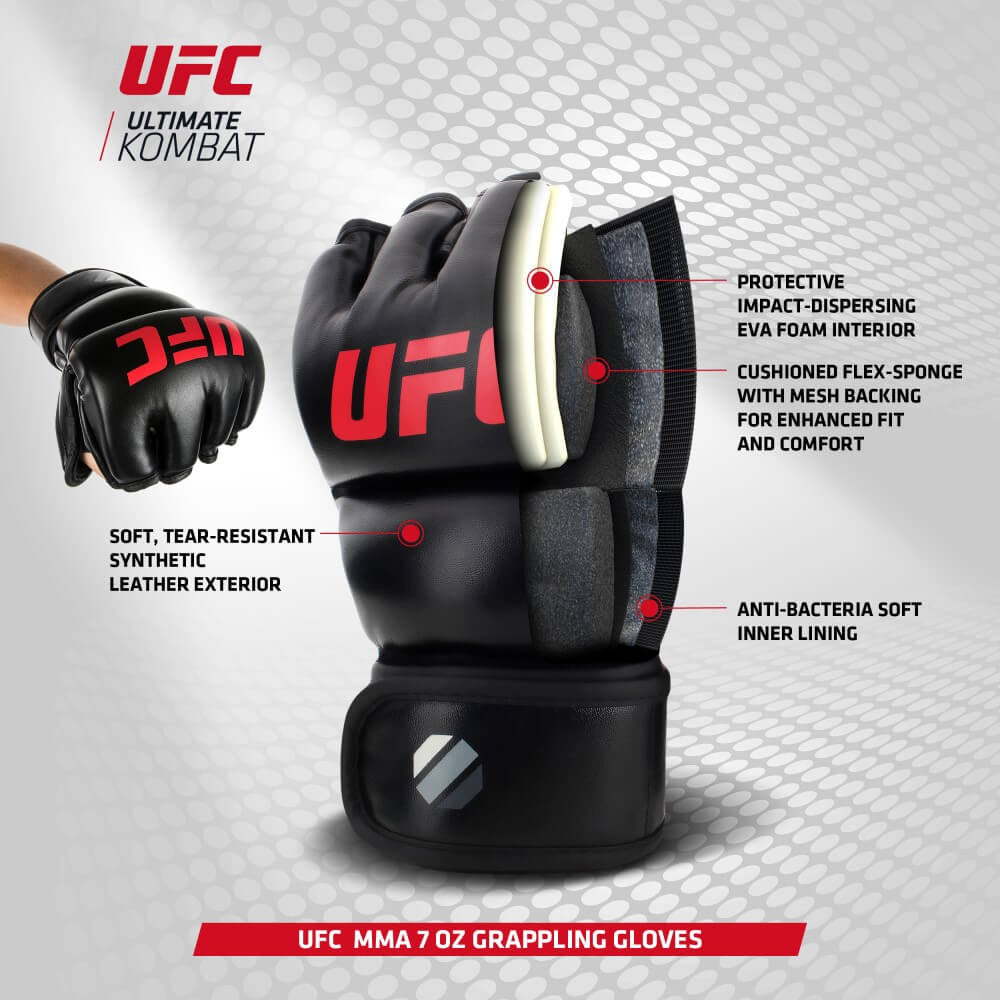 UFC Contender MMA 7oz Grappling Gloves - The Fight Club