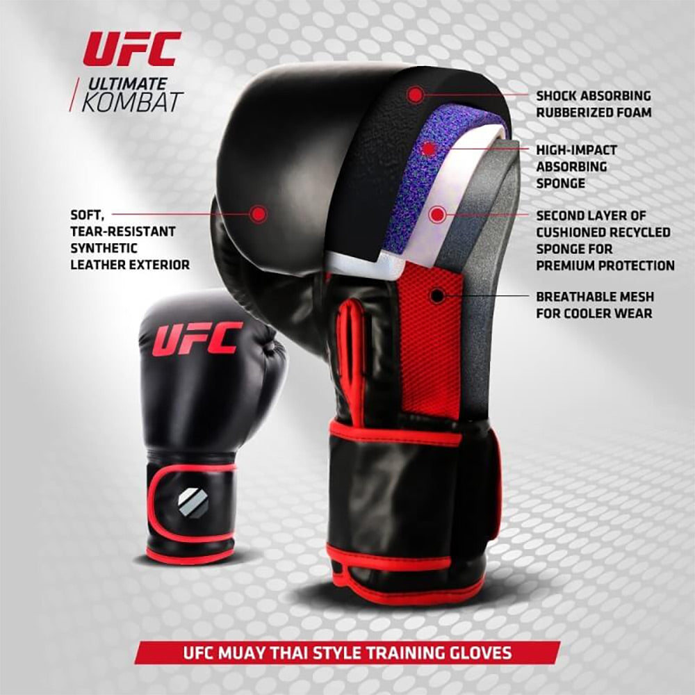 UFC Contender Muay Thai Style Training Gloves - The Fight Club