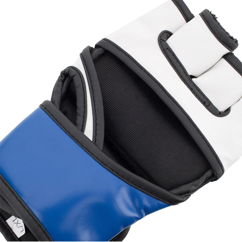 UFC Contender Open Palm MMA Training Gloves Blue - The Fight Club
