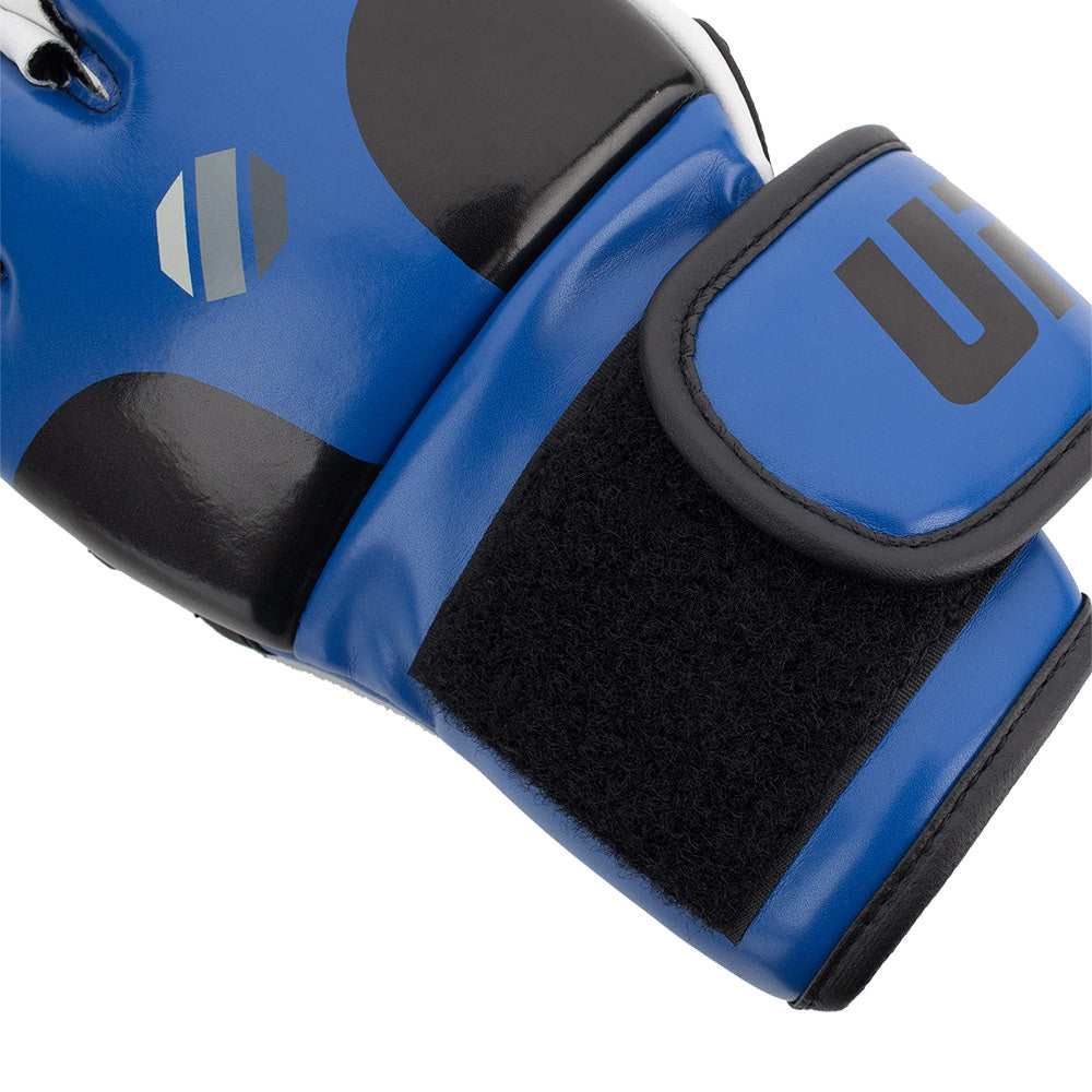 UFC Contender Open Palm MMA Training Gloves Blue - The Fight Club