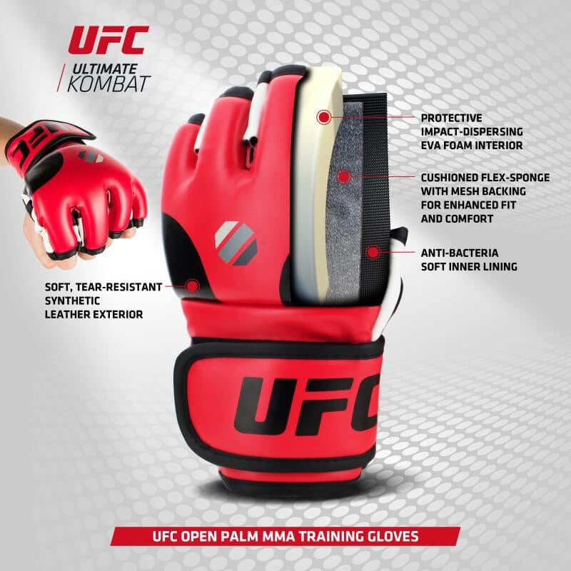 UFC Contender Open Palm MMA Training Gloves - The Fight Club