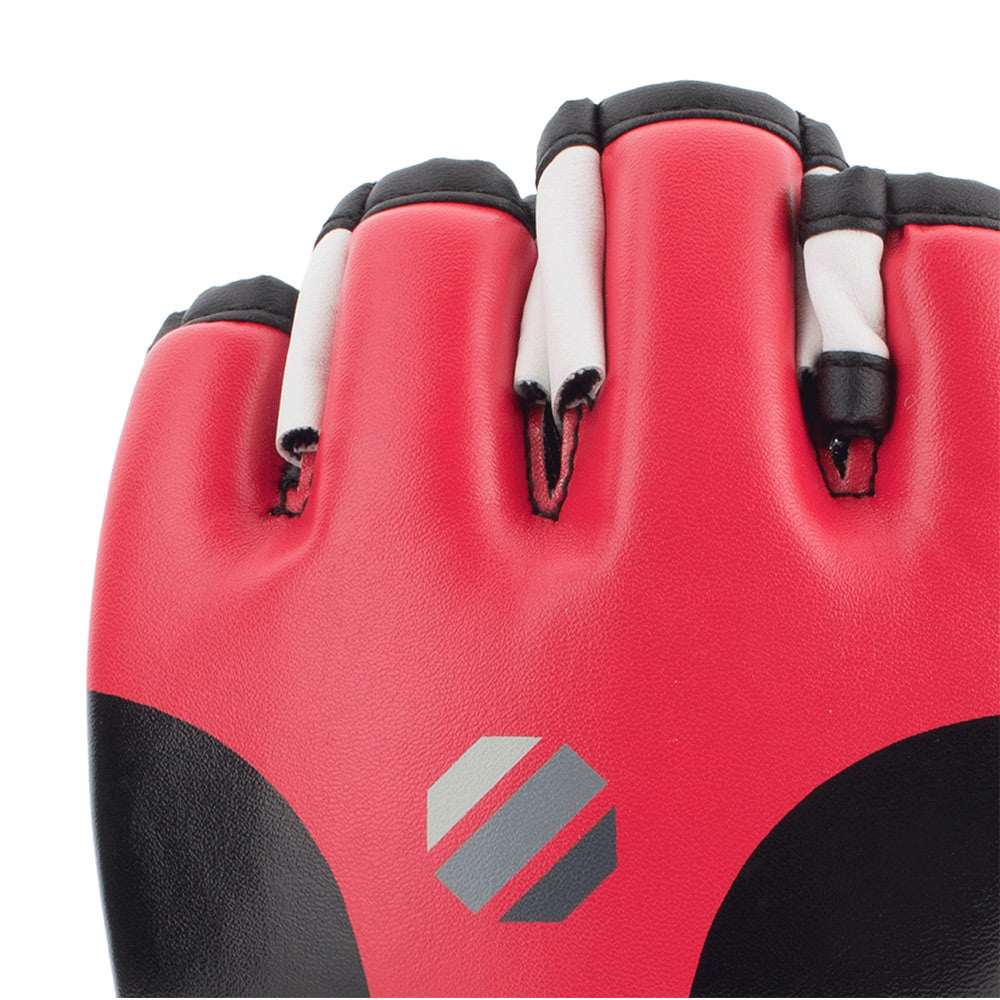 UFC Contender Open Palm MMA Training Gloves Red - The Fight Club