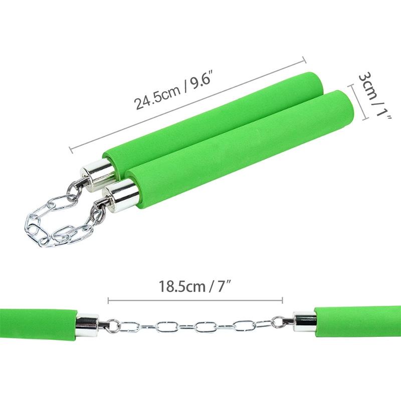 DSZ Kids Sponge Nunchaku - Green