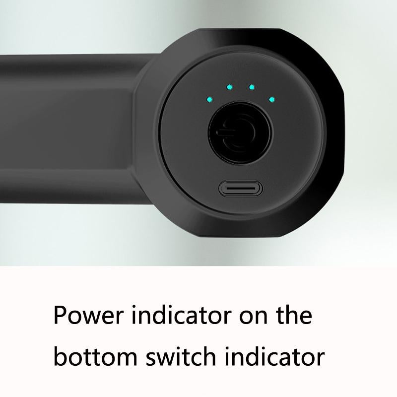 Portable Electric Muscle Massager For Neck And Body - Black