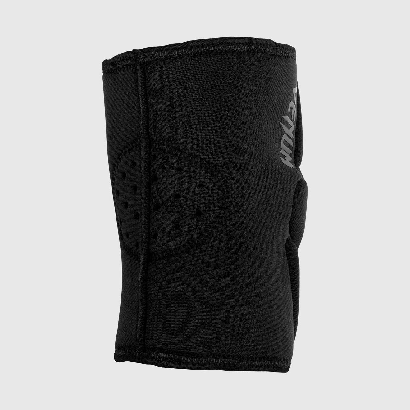 Venum Kontact Lycra/Gel Knee Pads Black/Black - The Fight Club