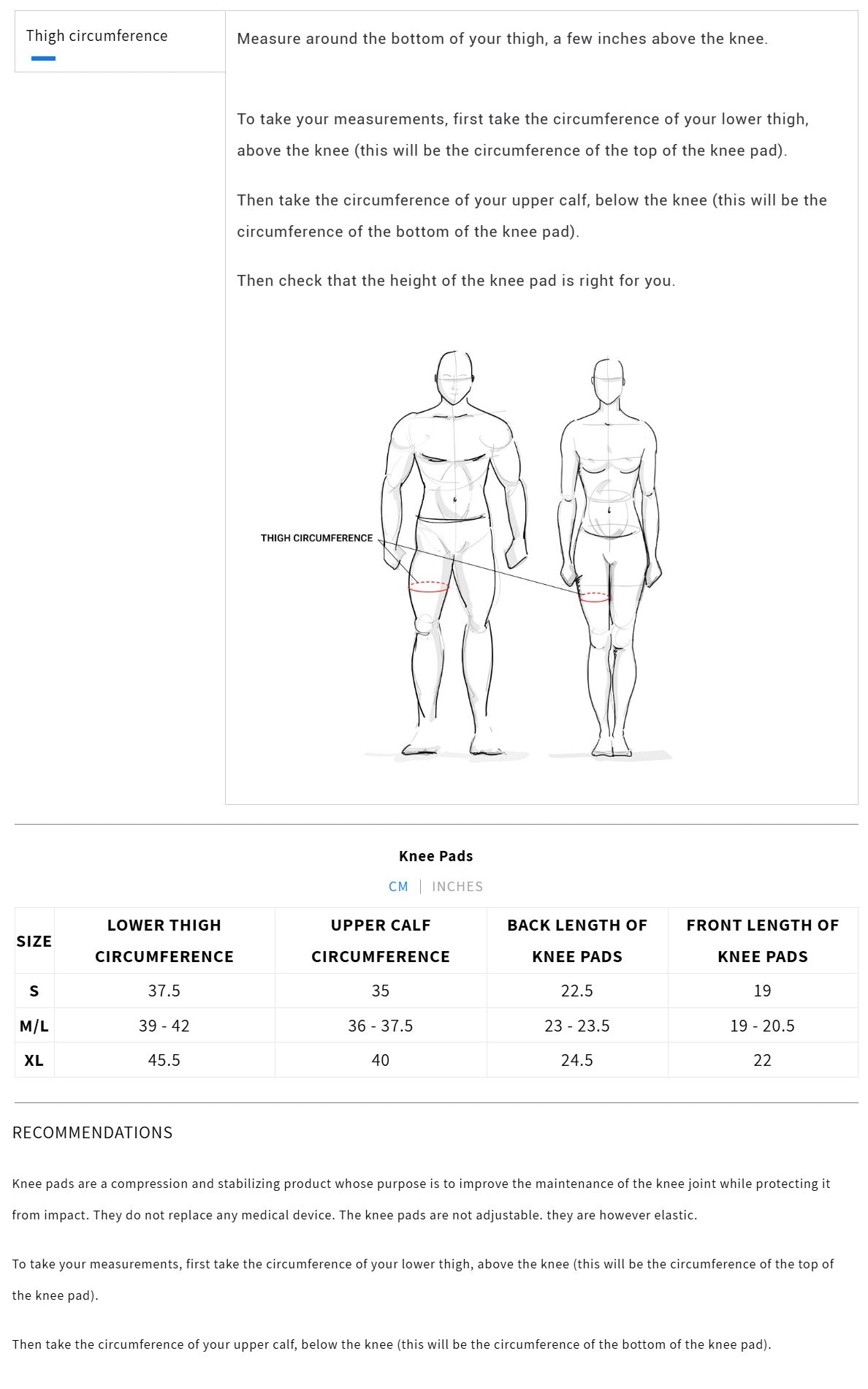 Venum Kontact Lycra/Gel Knee Pads - Black/Black