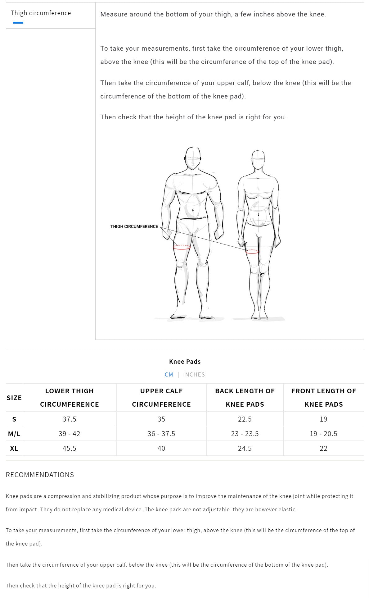 Venum Kontact Lycra/Gel Knee Pads - Black/Gold