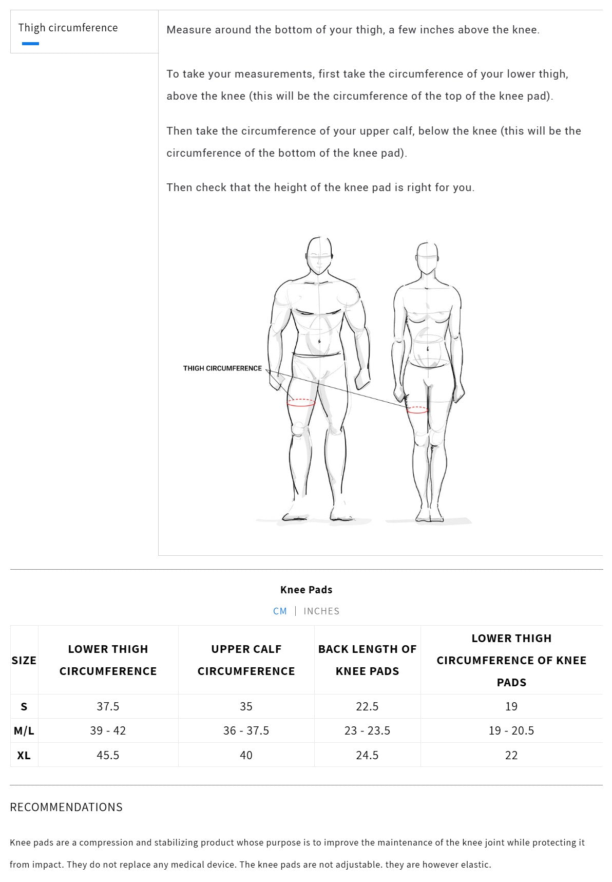 Venum Kontact Lycra/Gel Knee Pads - Black/Silver