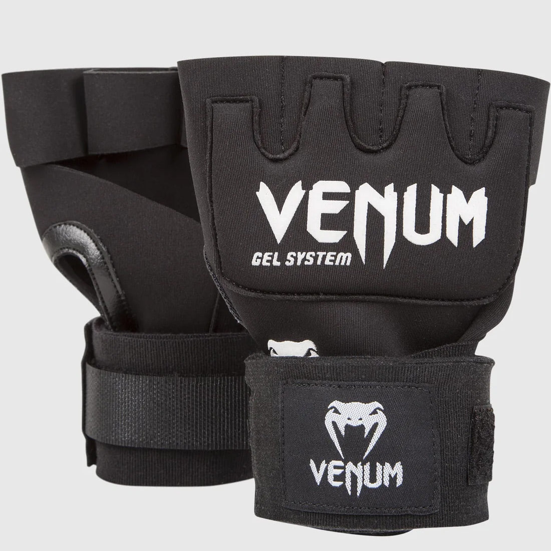 Venum Gel Kontact Quick Wraps Black - The Fight Club