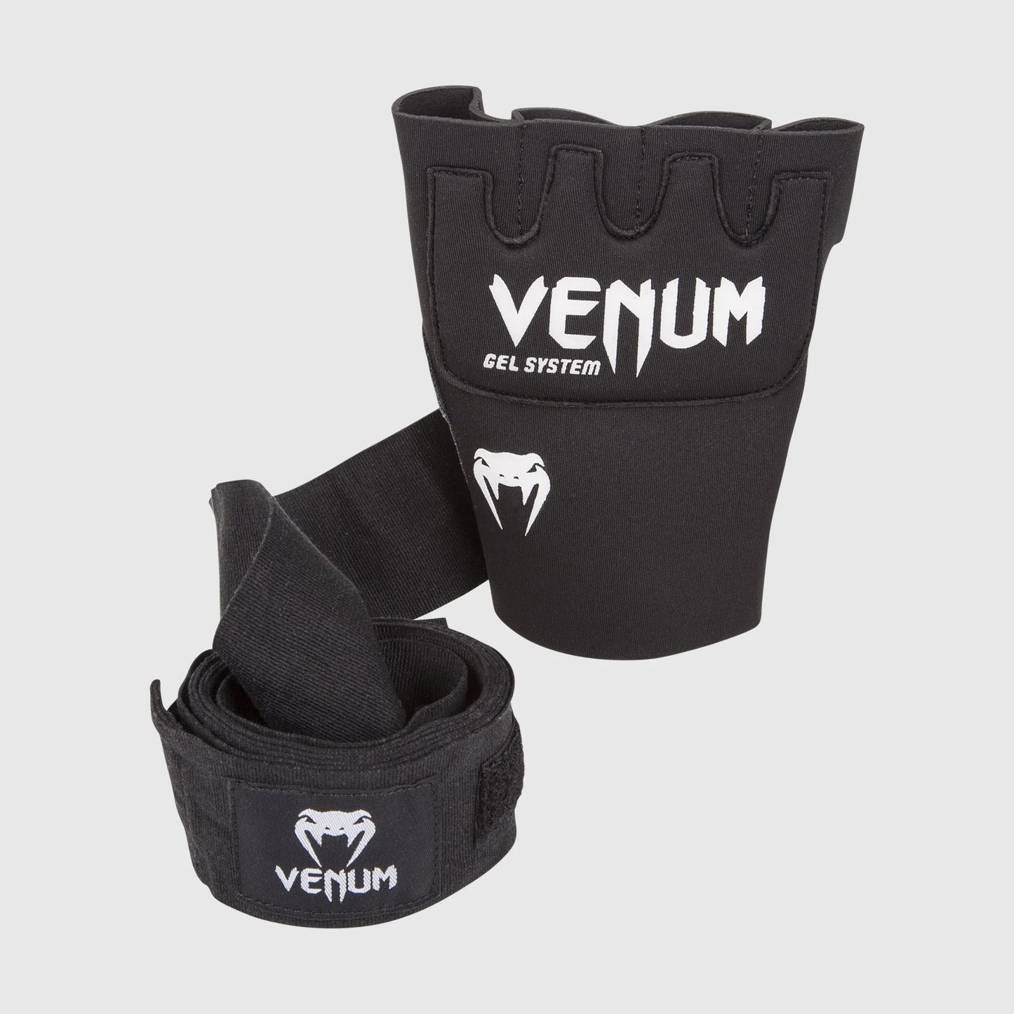 Venum Gel Kontact Quick Wraps Black - The Fight Club