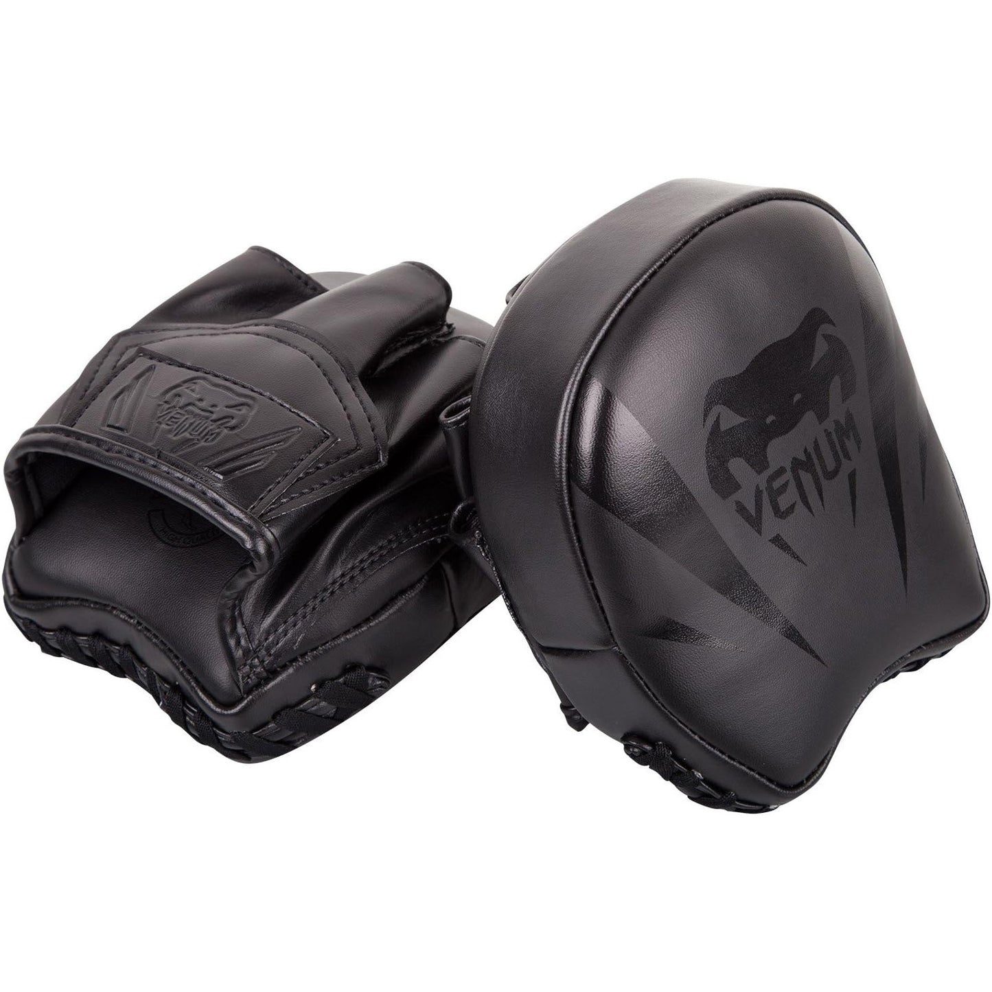 Venum Elite Mini Focus Mitts Black/Black - The Fight Club