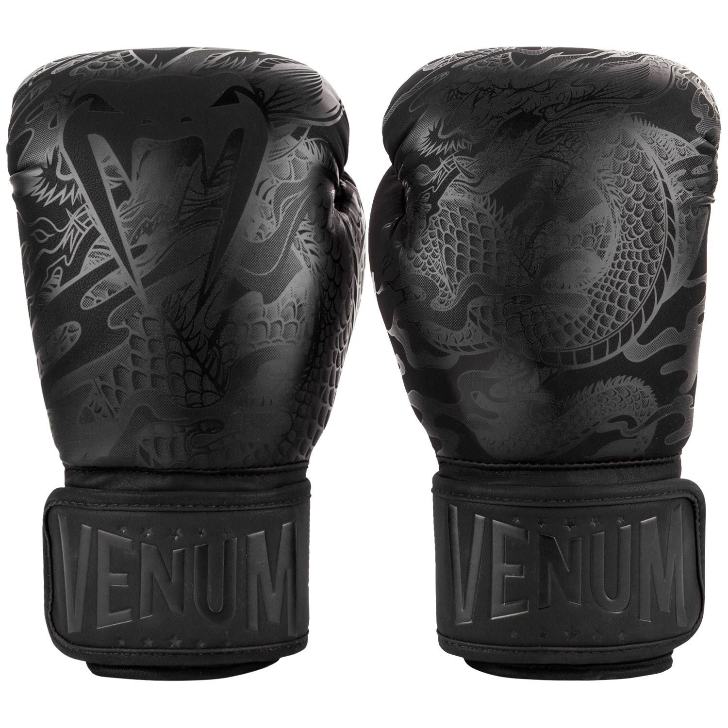 Venum Dragon's Flight Boxing Gloves Black - The Fight Club