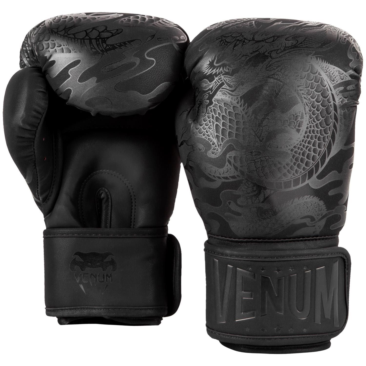Venum Dragon's Flight Boxing Gloves Black - The Fight Club