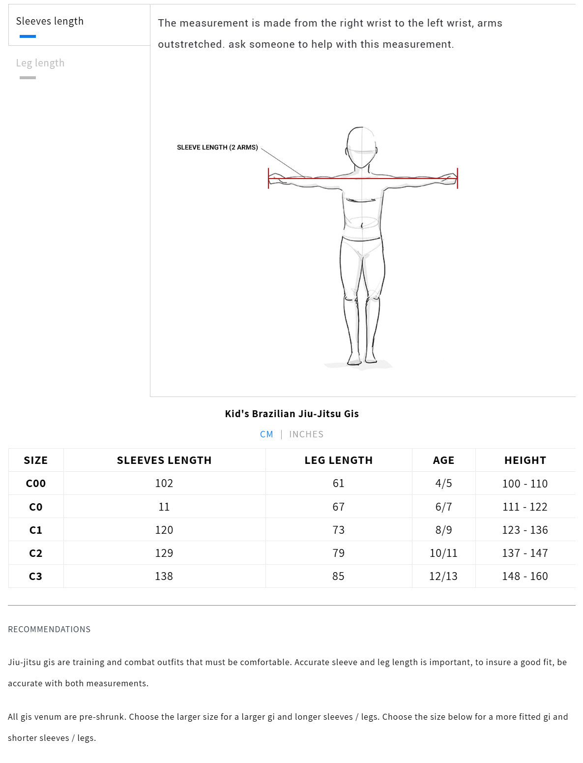 Venum Contender Kids Jiu Jitsu Gi - Black