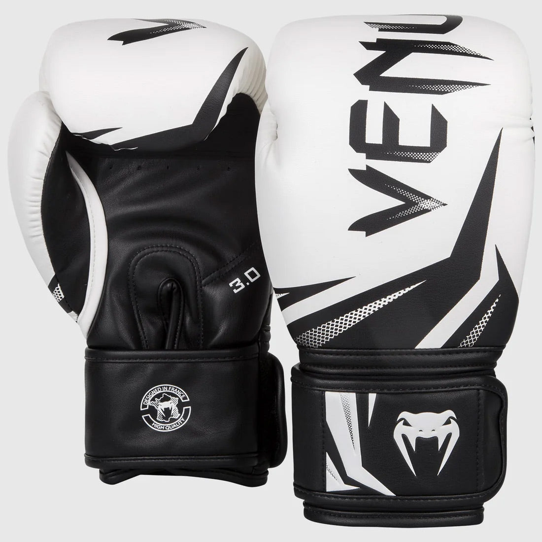 Venum Challenger 3.0 Boxing Gloves White/Black - The Fight Club