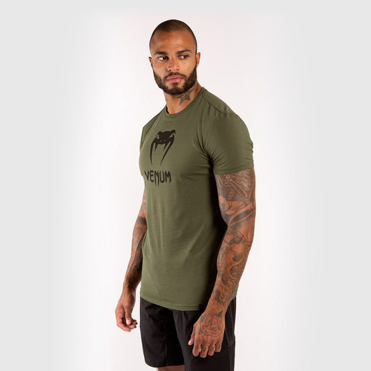 Venum Classic T-Shirt - Khaki - The Fight Club