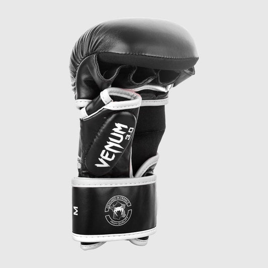 Venum Challenger 3.0 MMA Sparring Gloves Black/White - The Fight Club