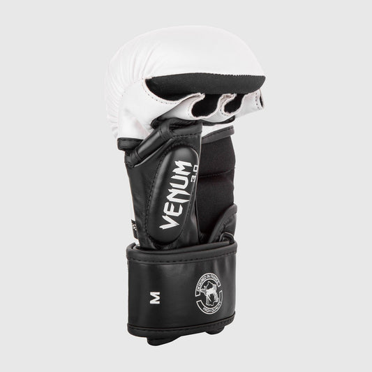 Venum Challenger 3.0 MMA Sparring Gloves White/Black - The Fight Club