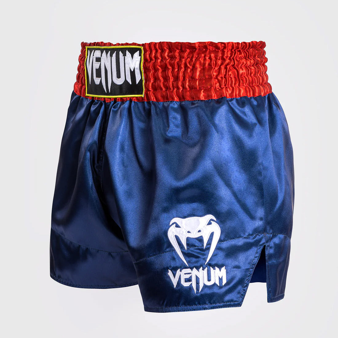 Venum Classic Muay Thai Shorts - Blue/Red - The Fight Club