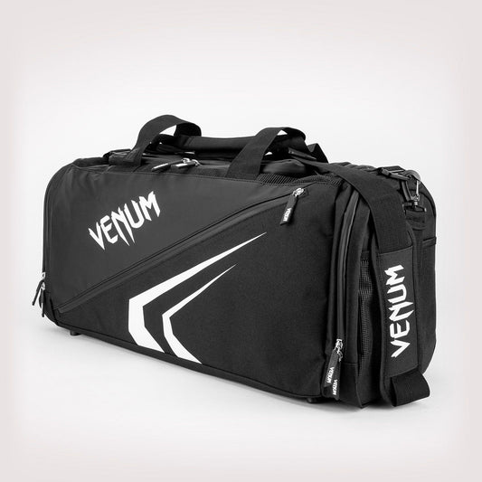 Venum Trainer Lite Evo Sports Bag Black/White - The Fight Club