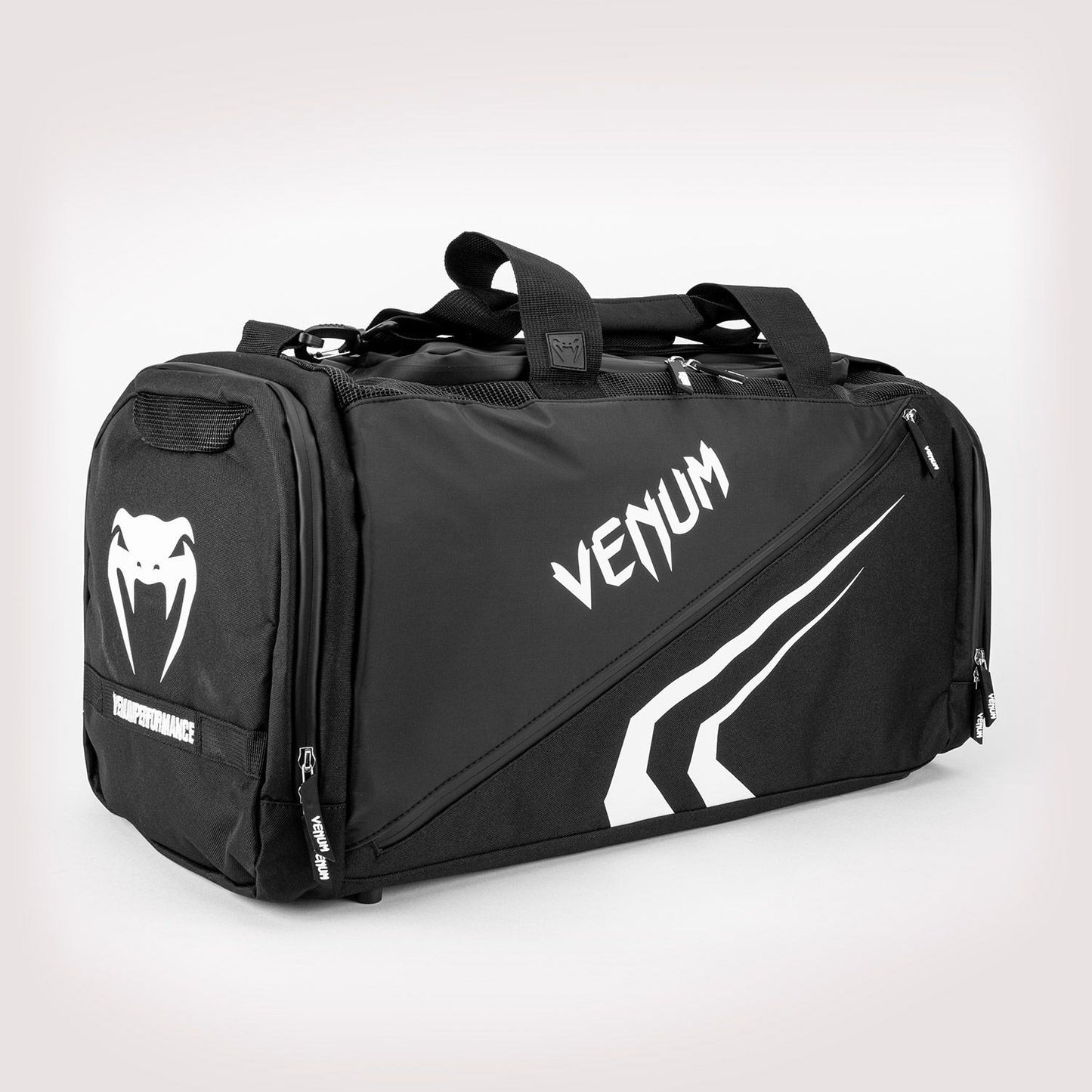 Venum Trainer Lite Evo Sports Bag Black/White - The Fight Club