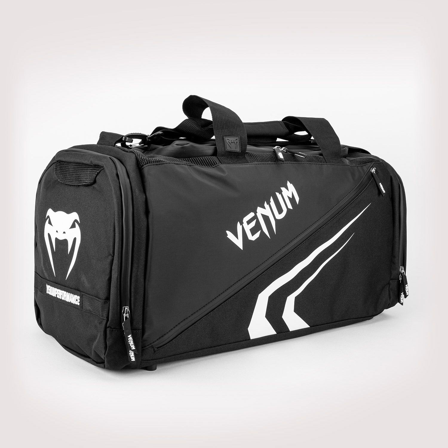 Venum Trainer Lite Evo Sports Bag Black/White - The Fight Club