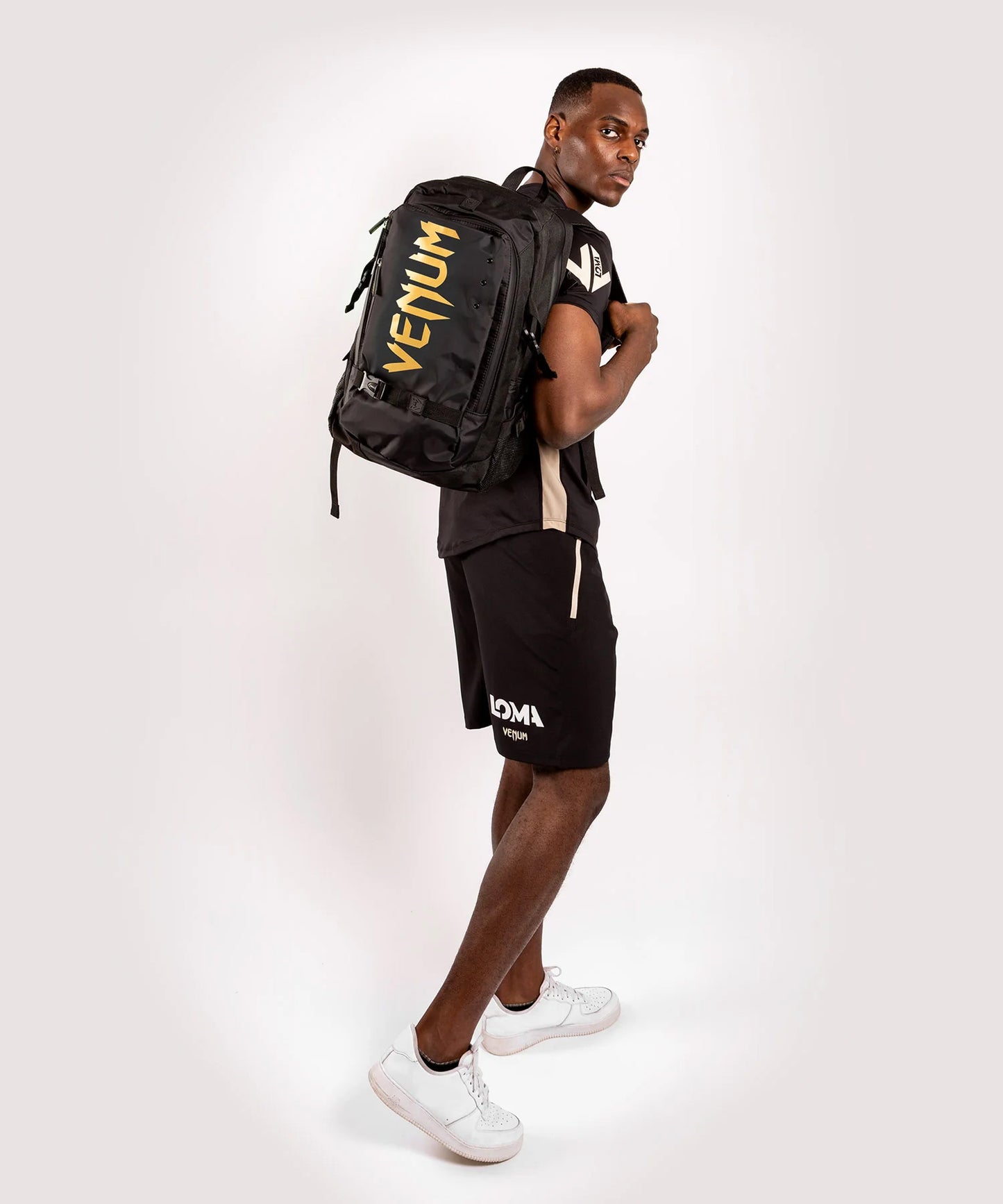 Venum Challenger Pro Evo Backpack - Black/Gold - The Fight Club
