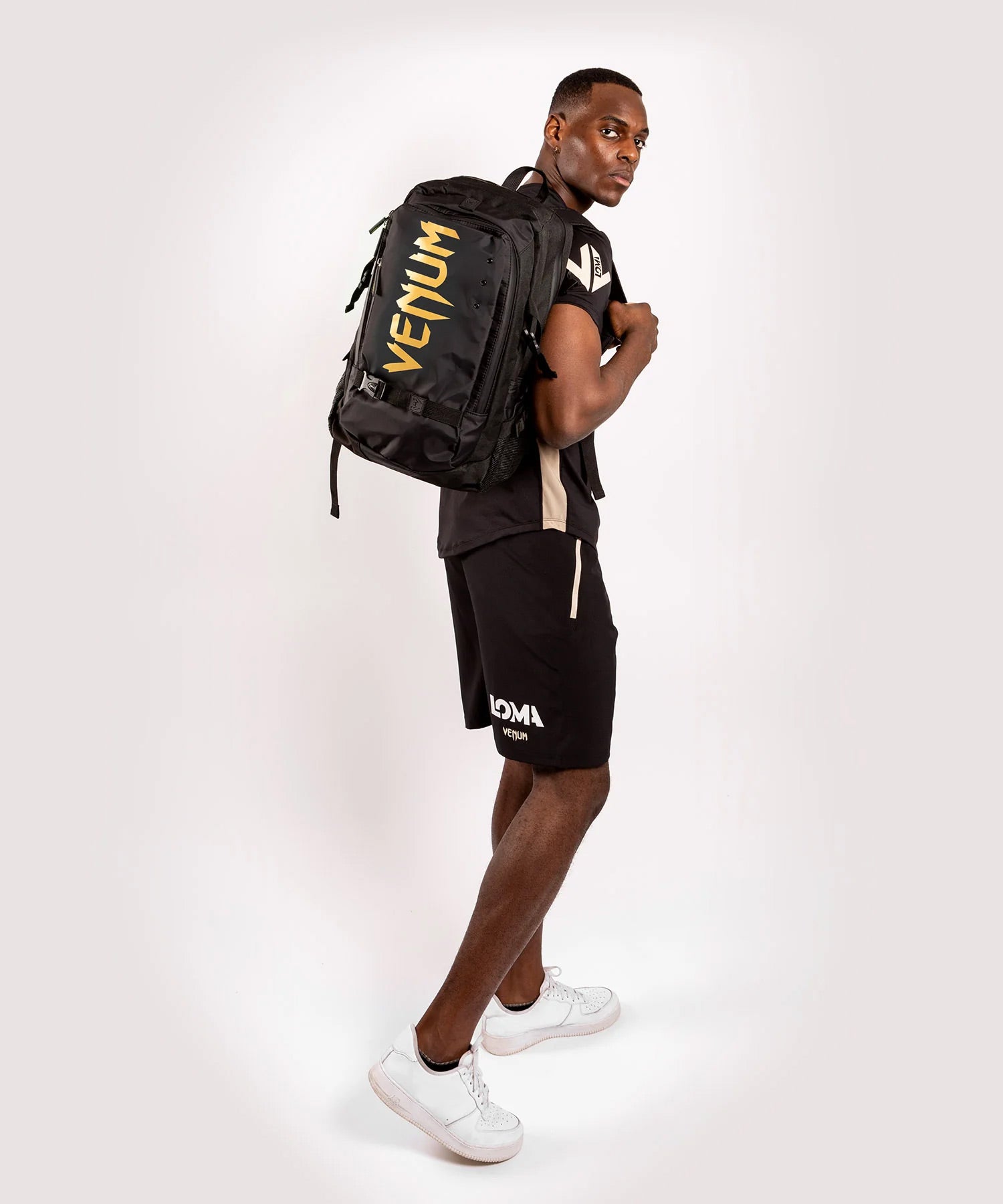 Venum Challenger Pro Evo Backpack - Black/Gold - The Fight Club