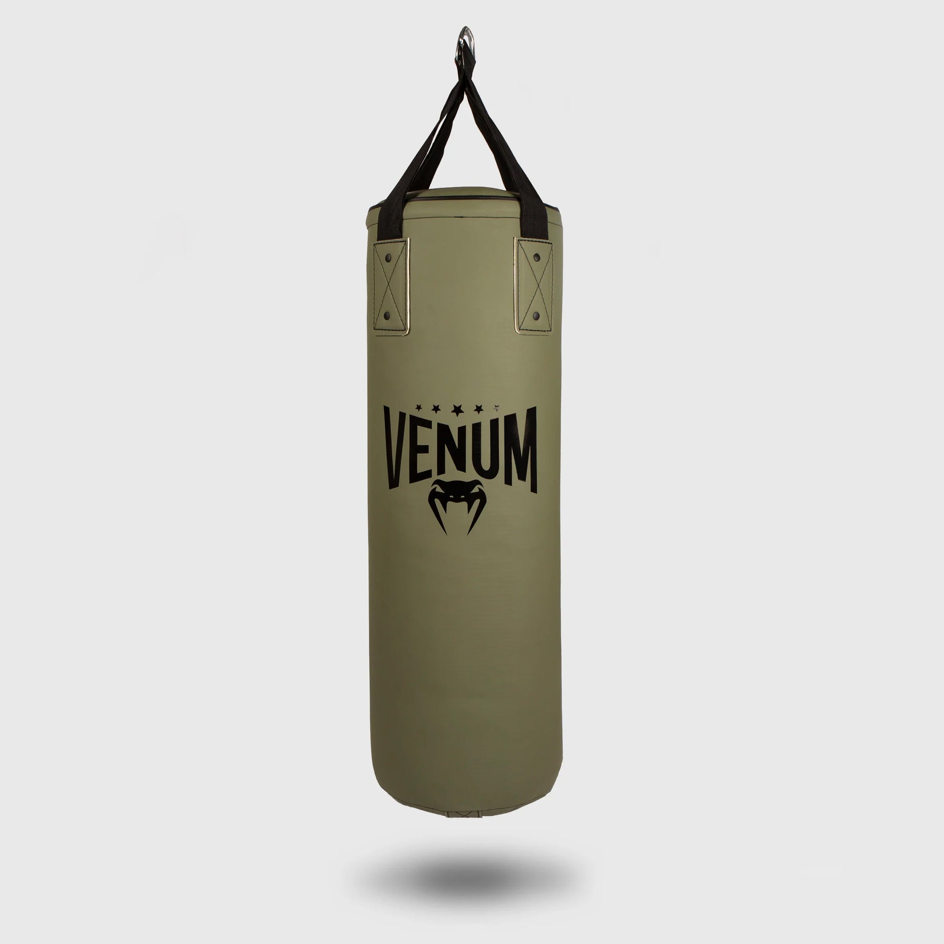 Venum Origins Punching Bag + Ceiling Mount Khaki/Black - The Fight Club