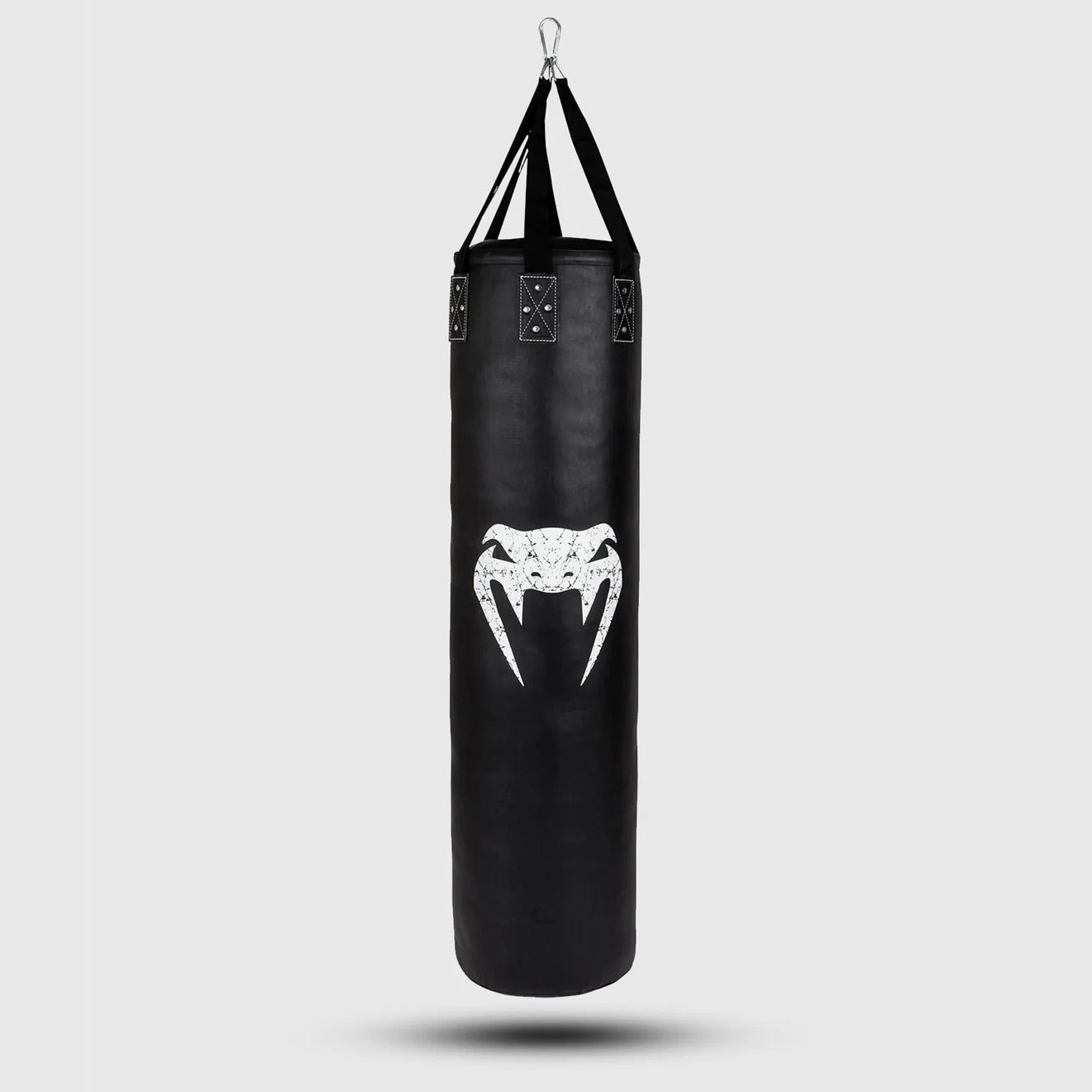Venum Challenger Heavy Punching Bag 170cm + Ceiling Hook Black/White - The Fight Club