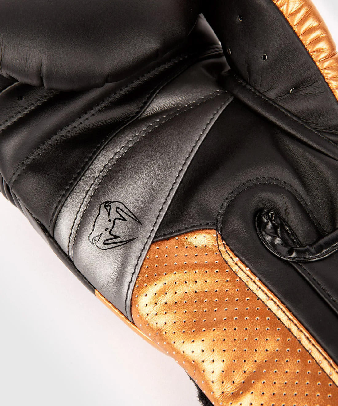 Venum Elite Evo Boxing Gloves Black/Bronze - The Fight Club