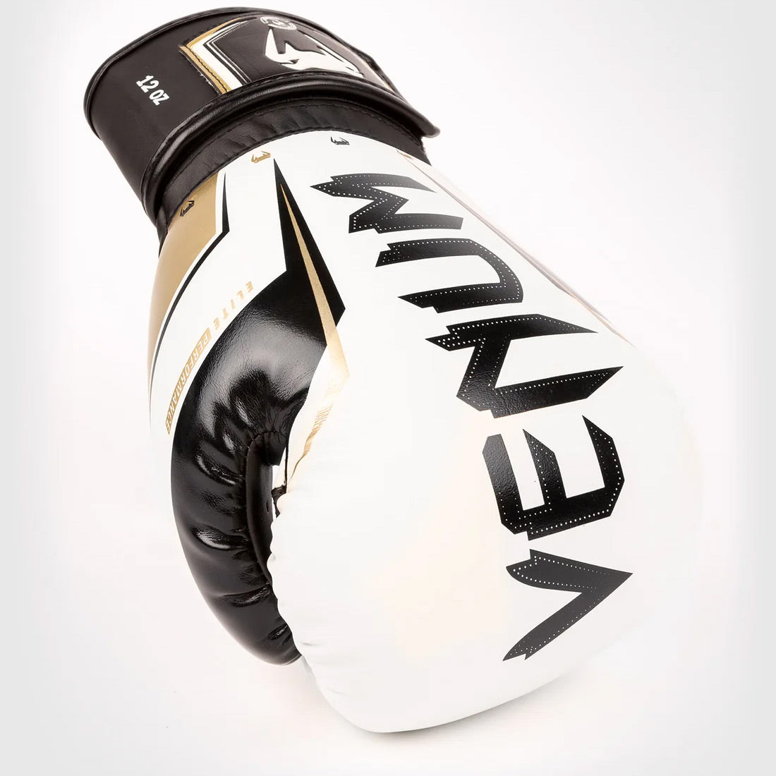 Venum Elite Evo Boxing Gloves White/Gold - The Fight Club