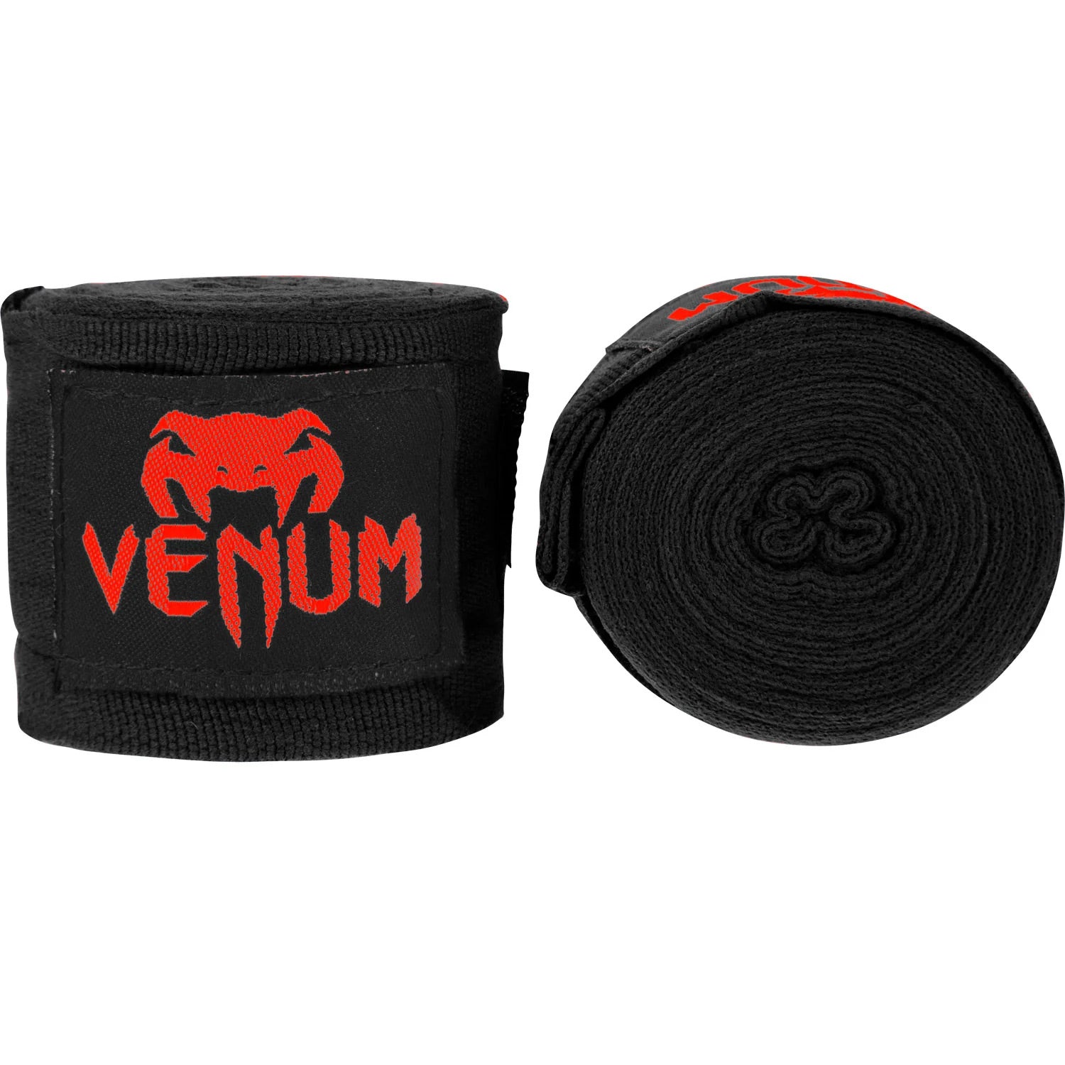 Venum Kontact Boxing Hand Wraps 2.5m Black/Red - The Fight Club