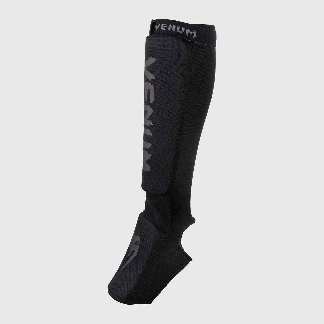 Venum Kontact Shin Guards Black/Black - The Fight Club