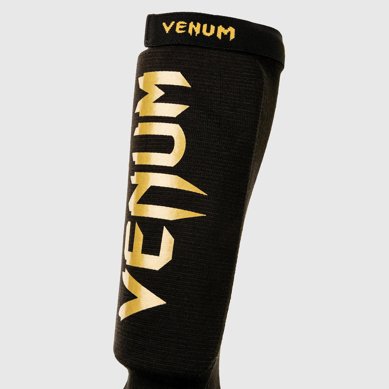Venum Kontact Shin Guards Black/Gold - The Fight Club