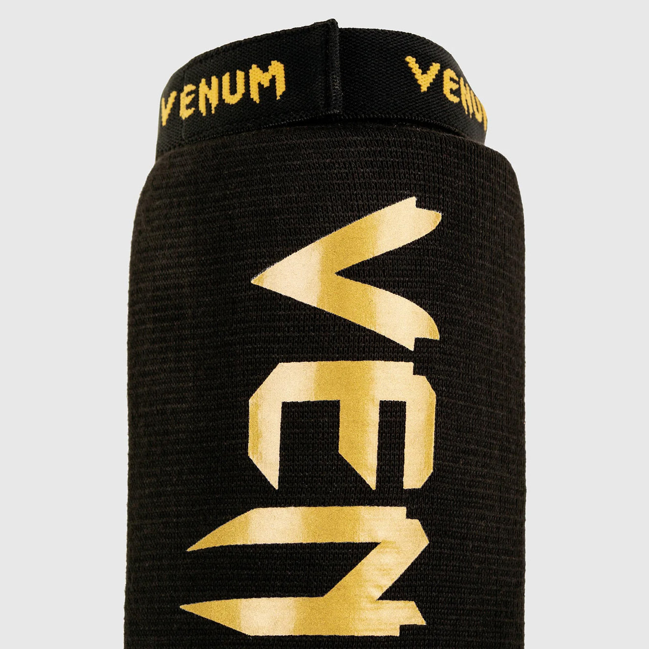 Venum Kontact Shin Guards Black/Gold - The Fight Club