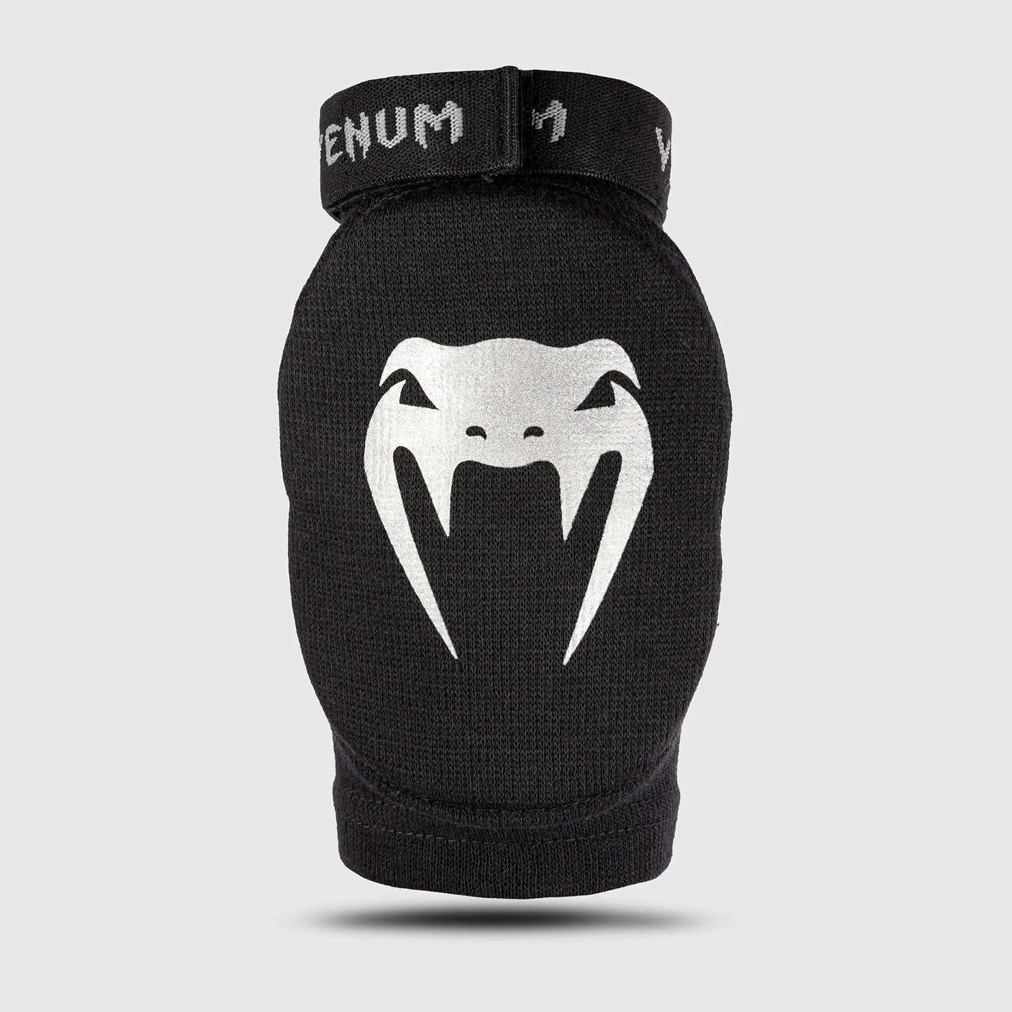 Venum Kontact Elbow Guards Black/Silver - The Fight Club
