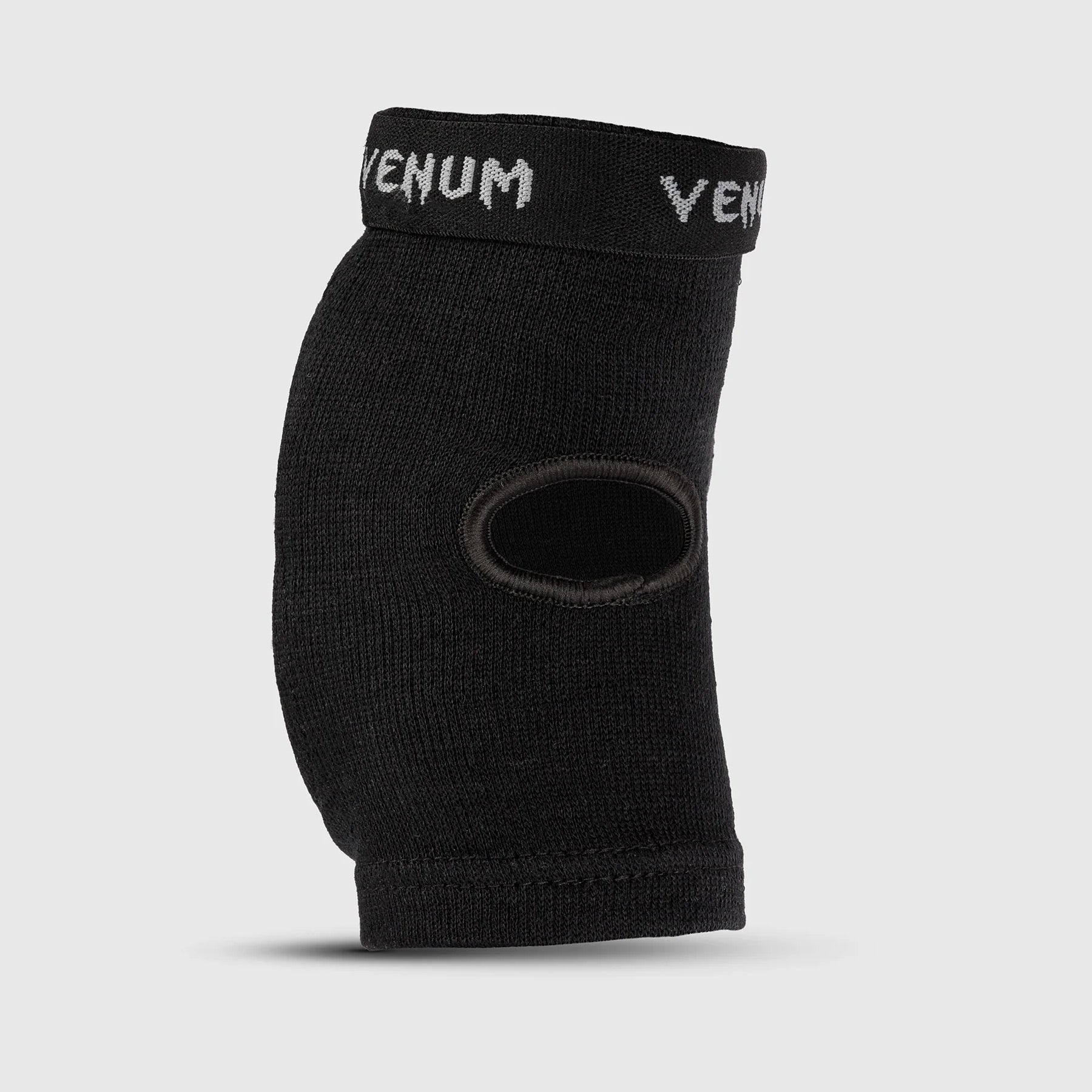 Venum Kontact Elbow Guards Black/Silver - The Fight Club
