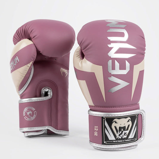 Venum x Kaz Elite Boxing Gloves Dusky Orchid - The Fight Club