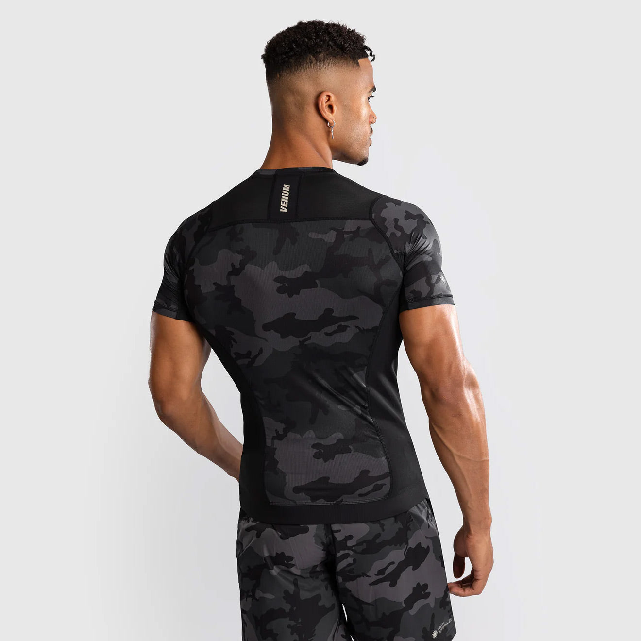 Venum G-Fit Air Men's Short Sleeve Rash Guard Digital Urban Camo - The Fight Club