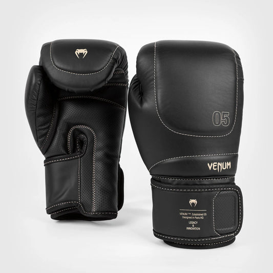 Venum Impact Evo Boxing Gloves Black - The Fight Club