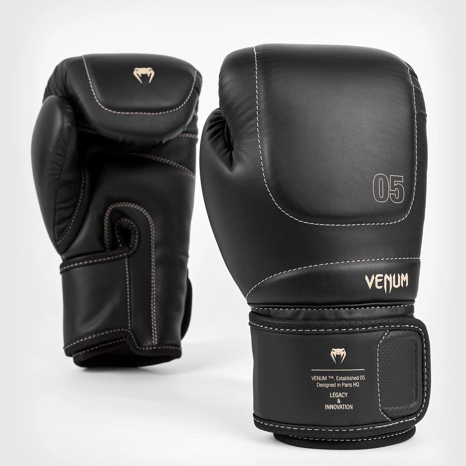 Venum Impact Evo Boxing Gloves Black - The Fight Club