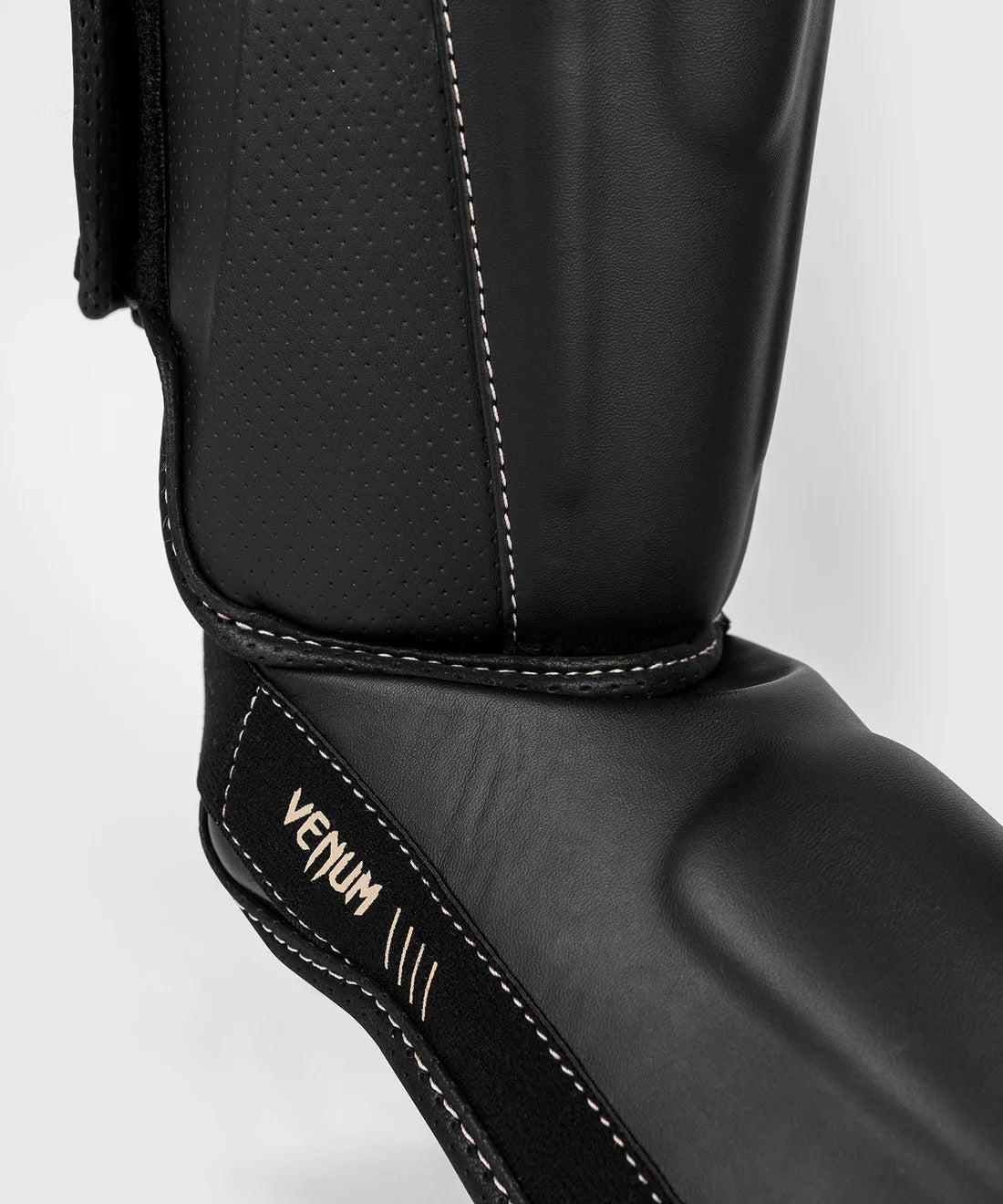 Venum Impact Evo Shin Guards Black - The Fight Club
