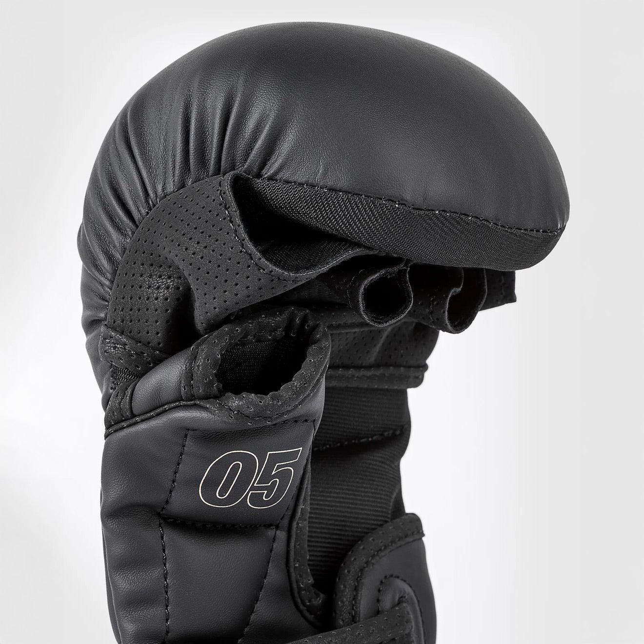 Venum Impact Evo Sparring MMA Gloves Black - The Fight Club