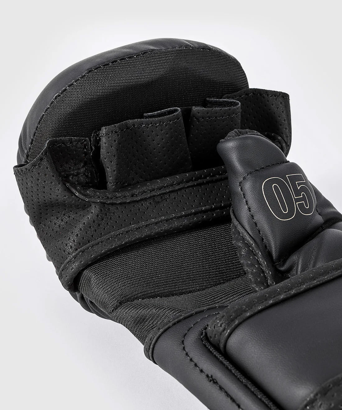 Venum Impact Evo Sparring MMA Gloves Black - The Fight Club