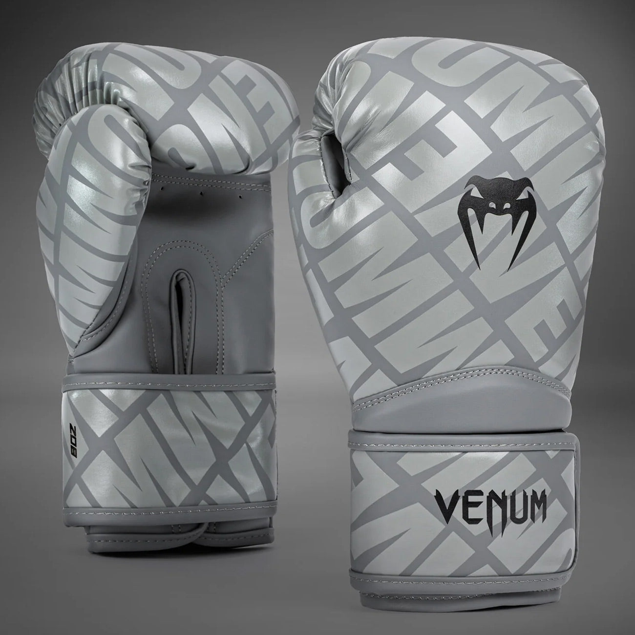 Venum Contender 1.5 XT Boxing Gloves Grey/Black - The Fight Club