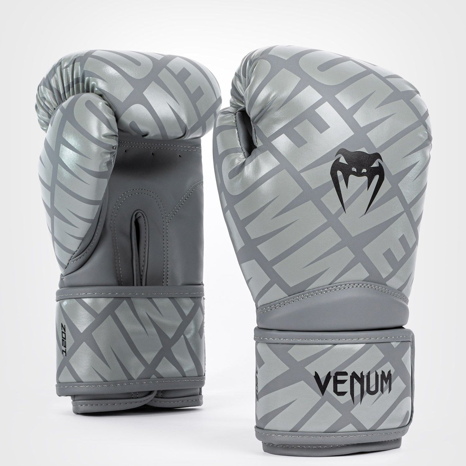 Venum Contender 1.5 XT Boxing Gloves Grey/Black - The Fight Club
