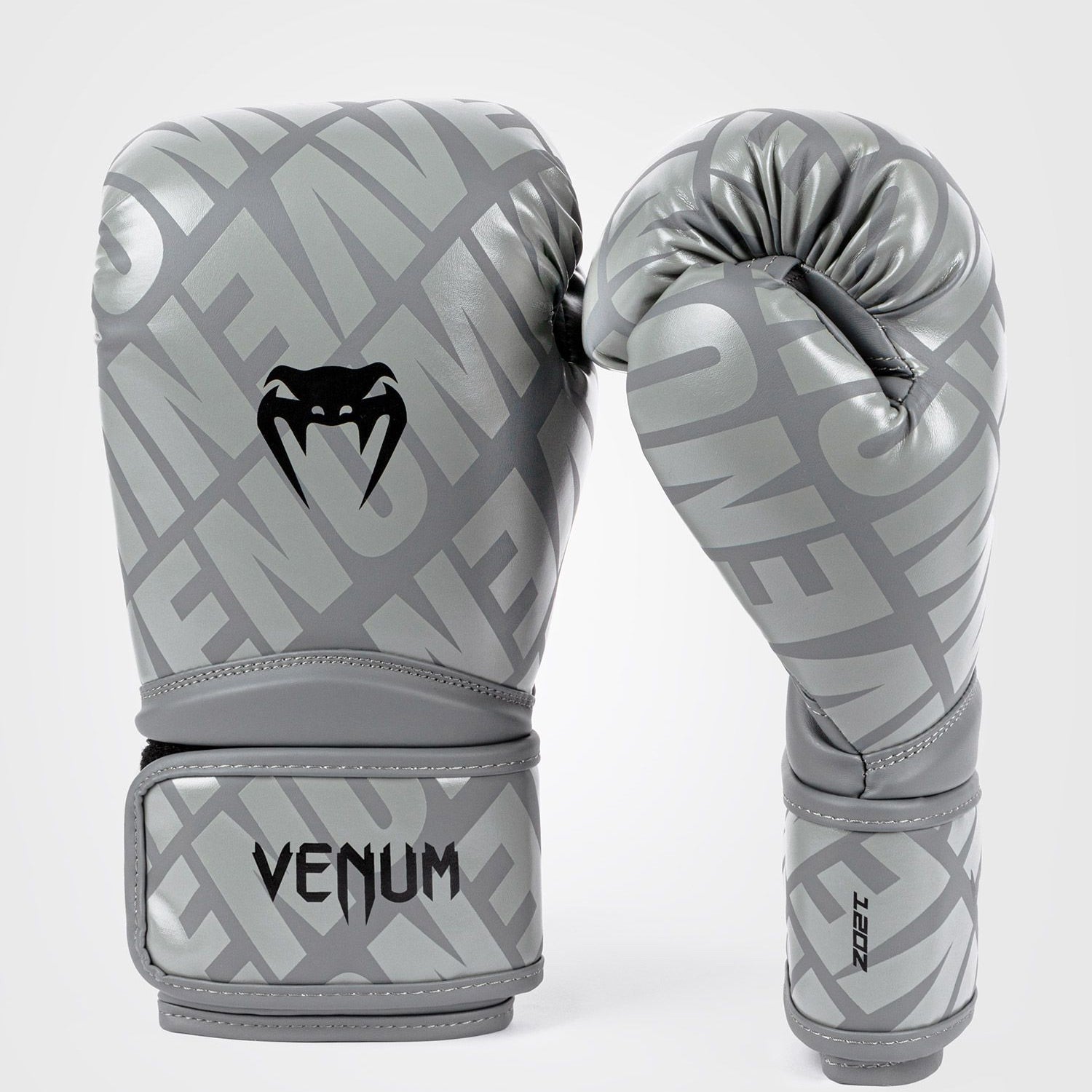 Venum Contender 1.5 XT Boxing Gloves Grey/Black - The Fight Club