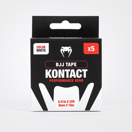 Venum Kontact BJJ Finger Tape x 5 White/Black - The Fight Club